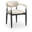 Chaise de salle à manger rembourrée en tissu Riccio Performance-790394335-790394331