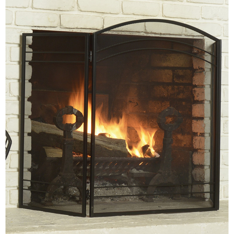 Fireplace 3 Panel Classic Screen
