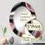 Quant - Miroir mural moderne ovale-572362932