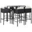 Ensemble de bar en métal avec tabourets-146037118-139162801