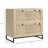 2 Drawer Locking File Container - Office Organization Aid With Adjustable Hanging Bar For Multiple Paper Sizes Natural Magnificence Vertical Cabinet Lock Storage Solution Exterior, For Different