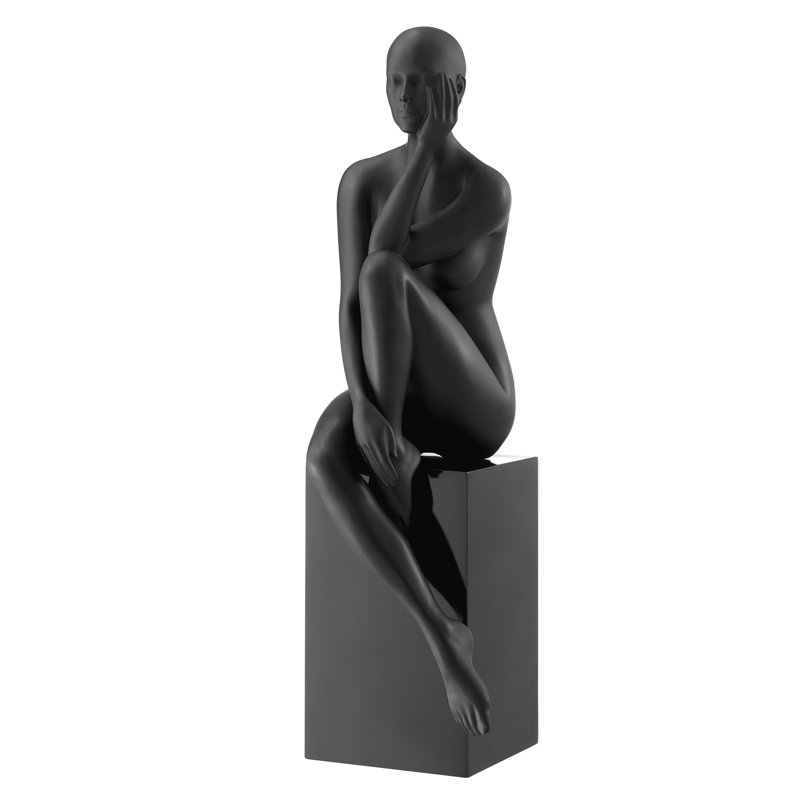 Sculpture Tahoe Antoinette, Noir mat