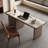 White + Light walnut Rectangular Stone desk-1911949043-1911949041