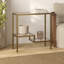 Glass Top End Table-2096720182