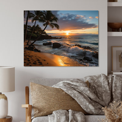Aloha Tropical Dreamscape I - Maui Print on Metal