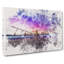 St. Pauls Cathedral in London Watercolour - Wrapped Canvas-56656717