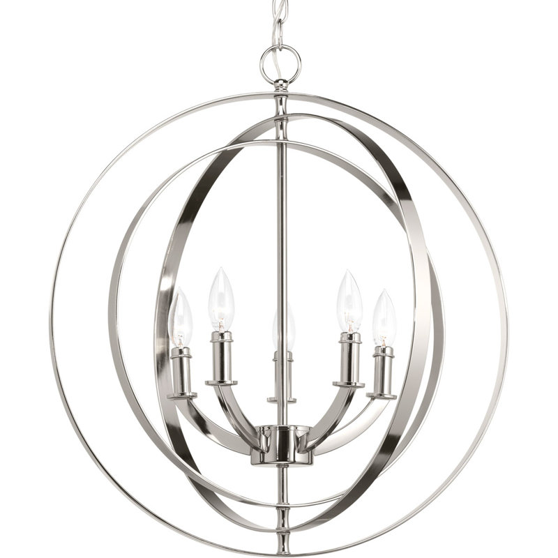 Equinox 5 - Light Dimmable Globe Chandelier