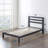 Modernista Classic Heavy Duty 10" Metal Platform Bed-1555266423