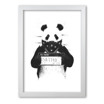 Bad Panda by Mercedes Lopes Charro - Print