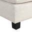 Canapé modulaire Canapé rembourré en chenille de 111,8 po en U avec repose-pieds de rangement mobile pour le salon-1793579031