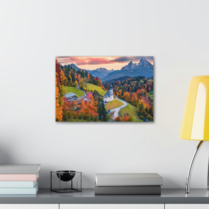 No Frame Print on Canvas, 12cm H x 16cm W