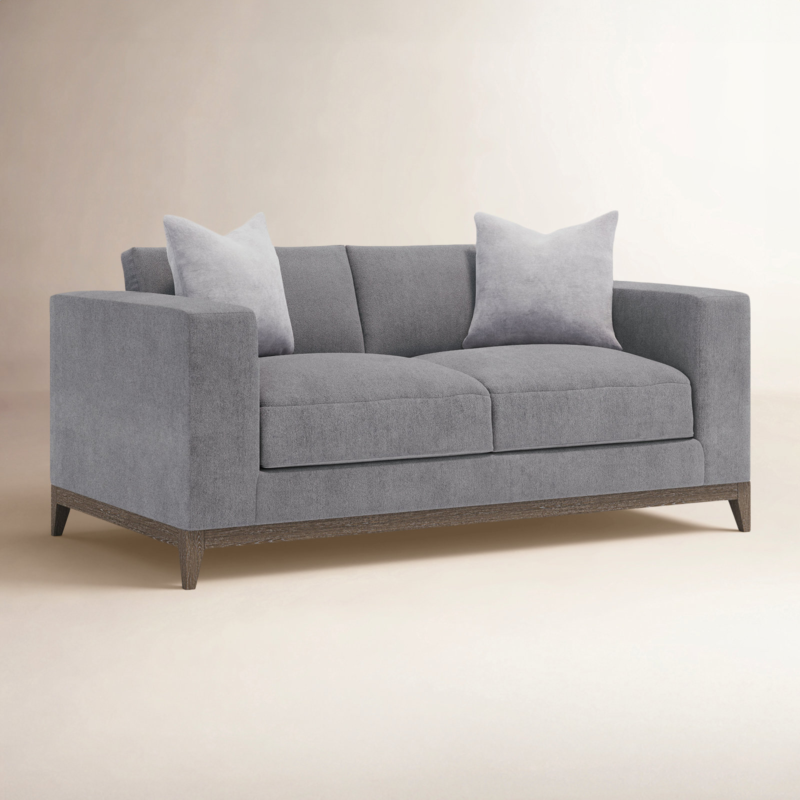 Noel 73" Loveseat, Gray