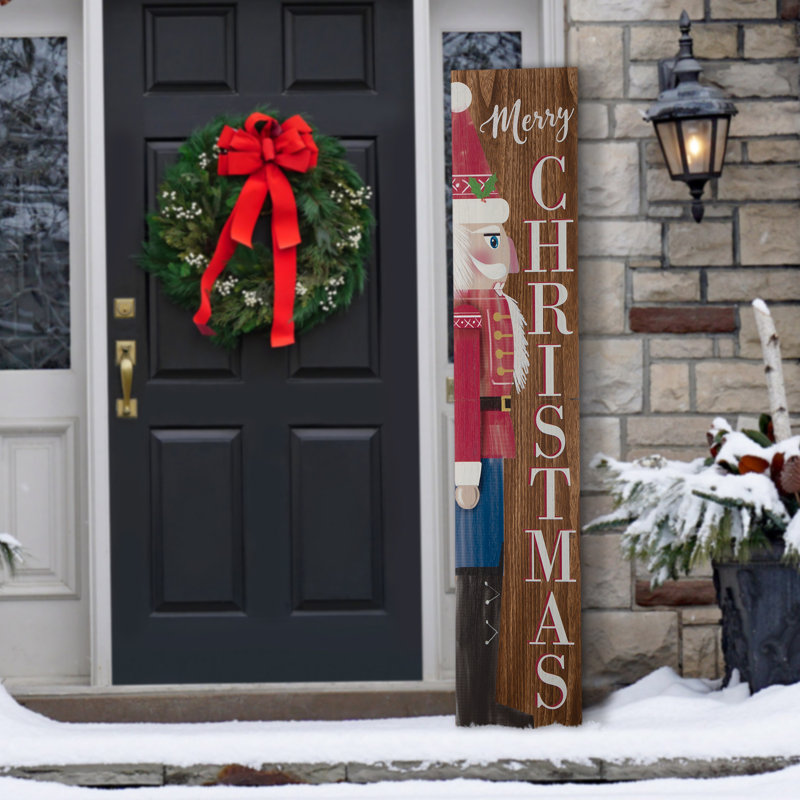 Wood Nutcracker Wall Decor