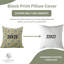 Housse de coussin en mélange de lin Fab divine Elegant, jeté, imprimé bloc (Swarna, bleu)-106270306-106270311