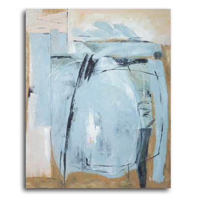 Hand-Painted " Amber Waves " Painting Print