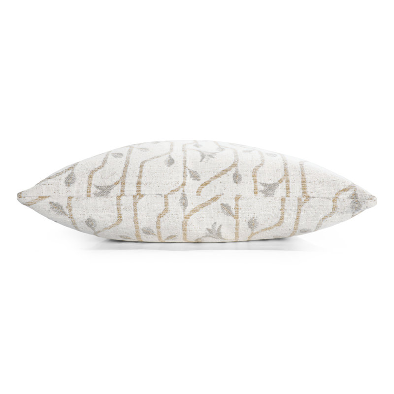 Craftsman Lumbar Indoor/Outdoor Pillow Cover & Insert, 22" H x 22" W, Sand