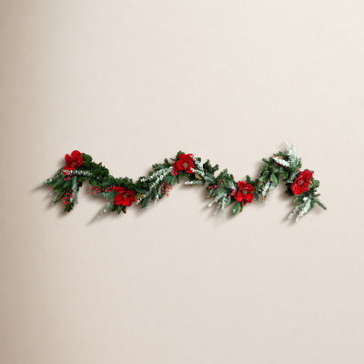 Lingel 108" Magnolia Christmas Garland