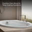 Sunward 60" x 42" Whirlpool Bathtub with Heater-51704372
