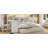 Wooden L-Shape Daybed With Seven Storage Cabinets And Two Storage Drawers, Multi-Functional Bed With Study Desk And Built-In Bookshelf-1271621997-1271621996