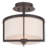 Fabric Semi Flush Mount-24088416
