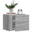 Quinetta 45cm W Manufactured Wood Bedside Table-586421453