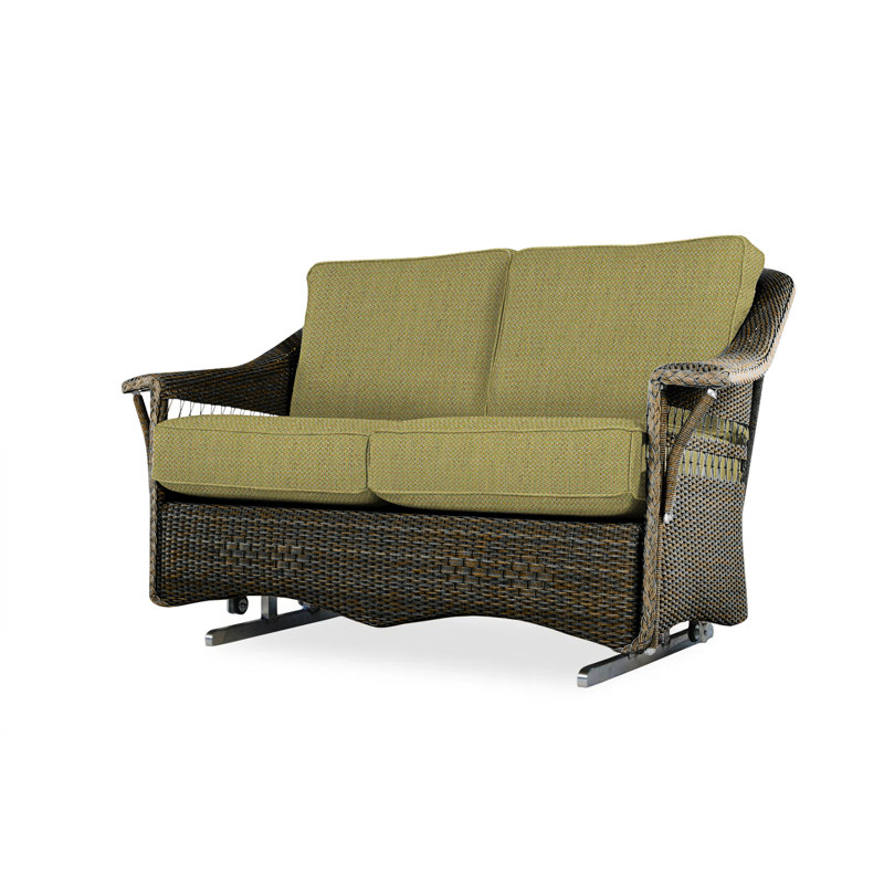 Nantucket Outdoor 2 - Seat Loveseat, Mink, Bamboo Bay Sky