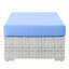 Repose-pieds d'extérieur rectangulaire Convene-1952102967