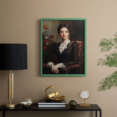 Reproduction encadrée WOMEN Series CCX - bois massif