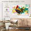 Éclaboussure de peinture de coq-160409879-160409886