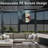 13 X 13 FT Sunroom Octagonal Solarium,Screen Houses For Outdoors Backyard With Lockable Sliding Door