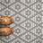 Matte Gray & White Penny Round Mosaic 9x10 Porcelain Tile for Kitchen Backsplash & Bathroom Wall (Set of 20)-59143148