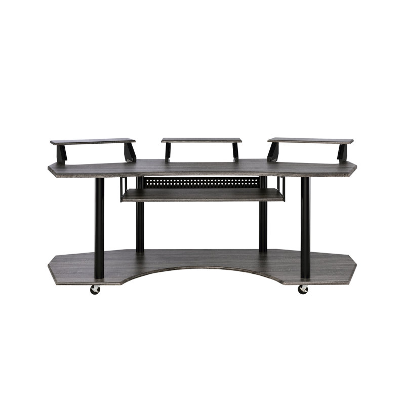 Oak Music Work Desk For - Stylish & In Finish Functional