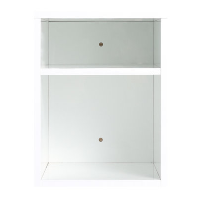 Étagère murale 12 po blanc brillant - pour la chambre à coucher, la salle de bain, les petites unités de rangement de cuisine, 12 po, idéale pour la cuisine, le vestiaire