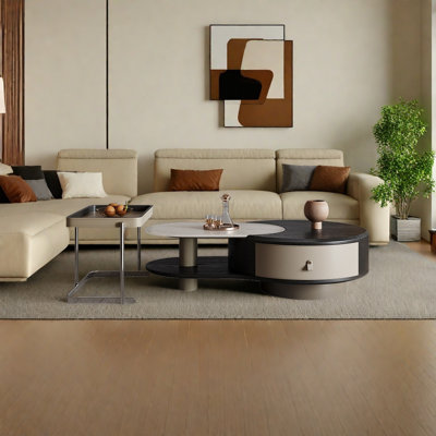 Italian Light Luxury Style Coffee Table
