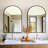 Dochas Aluminum Arch Mirror-35341605-21239145