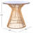 Angelo Solid Wood Top End Table-341070455