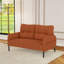 Causeuse en tissu 47 po-2112774214