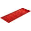 Tapis de couloir surteint orange foncé / noir 3 pi x 8 pi 5 po Overyed