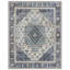 Oriental Machine Washable Blue Area Rug-1703661942