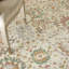 Tapis beige / vert Stach-782944919