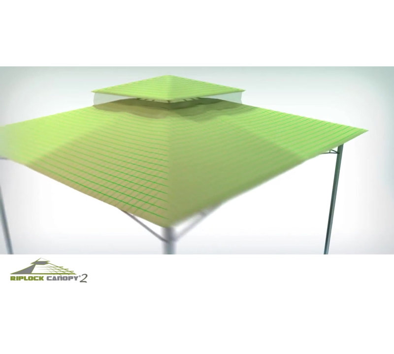 Beige 10x10 UV-Treated Water-Resistant Gazebo Canopy