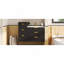 Armoire flottante murale 24 po avec armoire latérale, meuble-lavabo rectangulaire, petit lavabo de salle de bain avec trou de robinet simple et trop-plein, armoire de salle de bain moderne avec lavabo en céramique-1041618040
