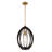 Uttermost Darby 1 Light Architectural Oval Pendant