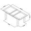 Camden Oak Dining Table-41428226