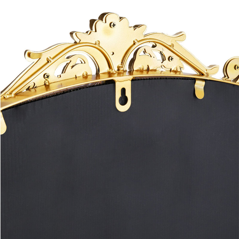 Dungonnell Iron Arch Mirror, Gold, 89.5cm H x 60cm W