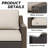 Three-seater Patio Wicker Sofa With Ottomans-1425964377