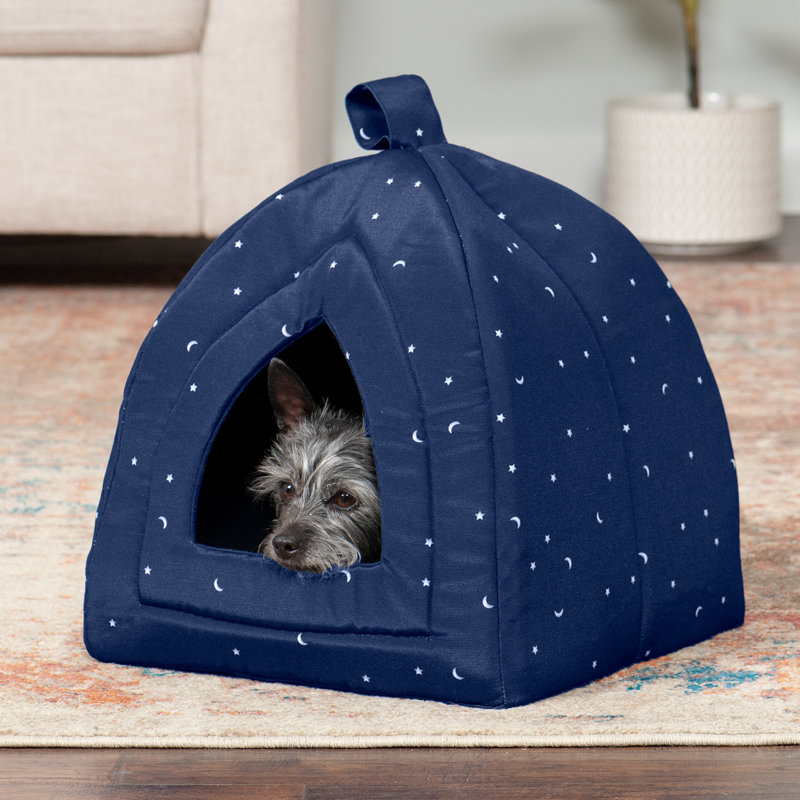 FurHaven Decorator Tent Pet Bed, Night Sky