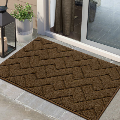 Stain‑Resistant Non‑Slip Heavy‑Duty Low-profile Door Mat