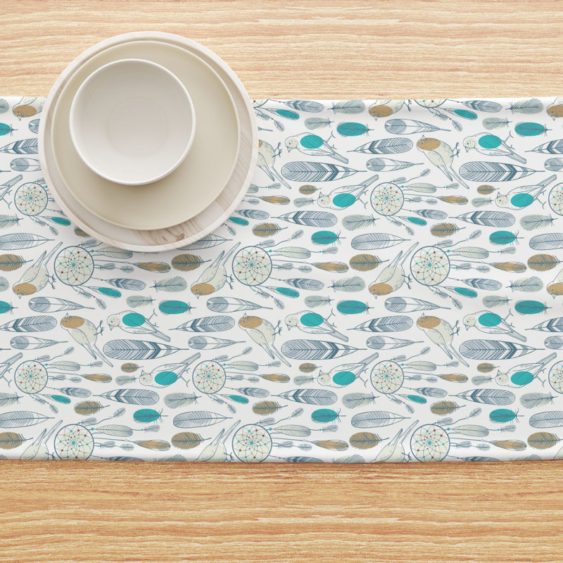 Rectangular Cotton Twill Table Runner