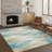Machine Washable Indoor/Outdoor Chantille ACN2766 Abstract Rug-839145459-839145460